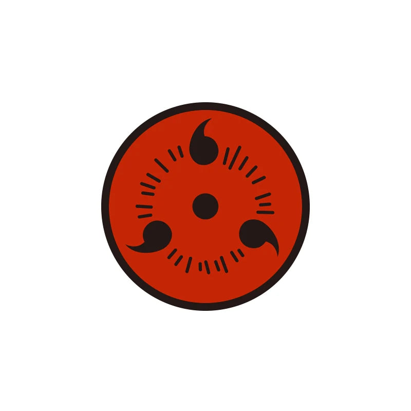 Sasuke/itachi/kakakshi Metal Badge Collection Mangekyou Sharingan