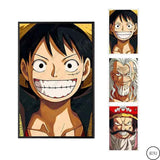 Luffy/Zoro/Sanji/Chopper Handsome and beautiful 3D picture frame painting decoration