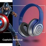 IRON MAN/SPIDERMAN/CAPTAIN AMERICA MOBILE PHONE WIRELESS BLUETOOTH APPLE ANDROID UNIVERSAL ACTIVE NOISE REDUCTION HD SOUND QUALITY HEADSET EARPHONES