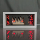 Sasuke paper cut photo frame tabletop decoration, can decorate the living room, living room or study Wall-mounted