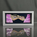 Sasuke paper cut photo frame tabletop decoration, can decorate the living room, living room or study Wall-mounted