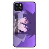 Uchiha Sasuke Luminous mobile phone case Smart luminous creative mobile phone case