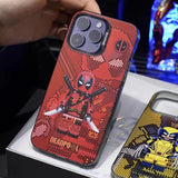 Deadpool/Wolverine iPhone exquisite Trend Silicone Anti-collision phone case