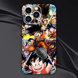 Son Goku iPhone back case film beautiful character pattern mobile phone sticker film back sticker colour film full package stickers