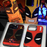 Deadpool/Wolverine iPhone exquisite Trend Silicone Anti-collision phone case