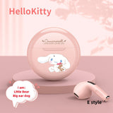 Hello Kitty Mobile phone Wireless Bluetooth Apple Android Universal active noise reduction HD sound quality headset earphones