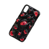 Sharingan iPhone exquisite Trend Silicone Anti-collision phone case (This mobile phone case is customized by hand, the transportation of mobile phones is longer, please wait patiently)