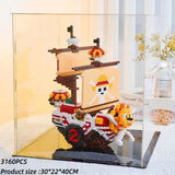 Thoundsunny Pirate ship decoration table decoration, experience the fun of assembly (can be used to decorate the living room, bedroom, study)