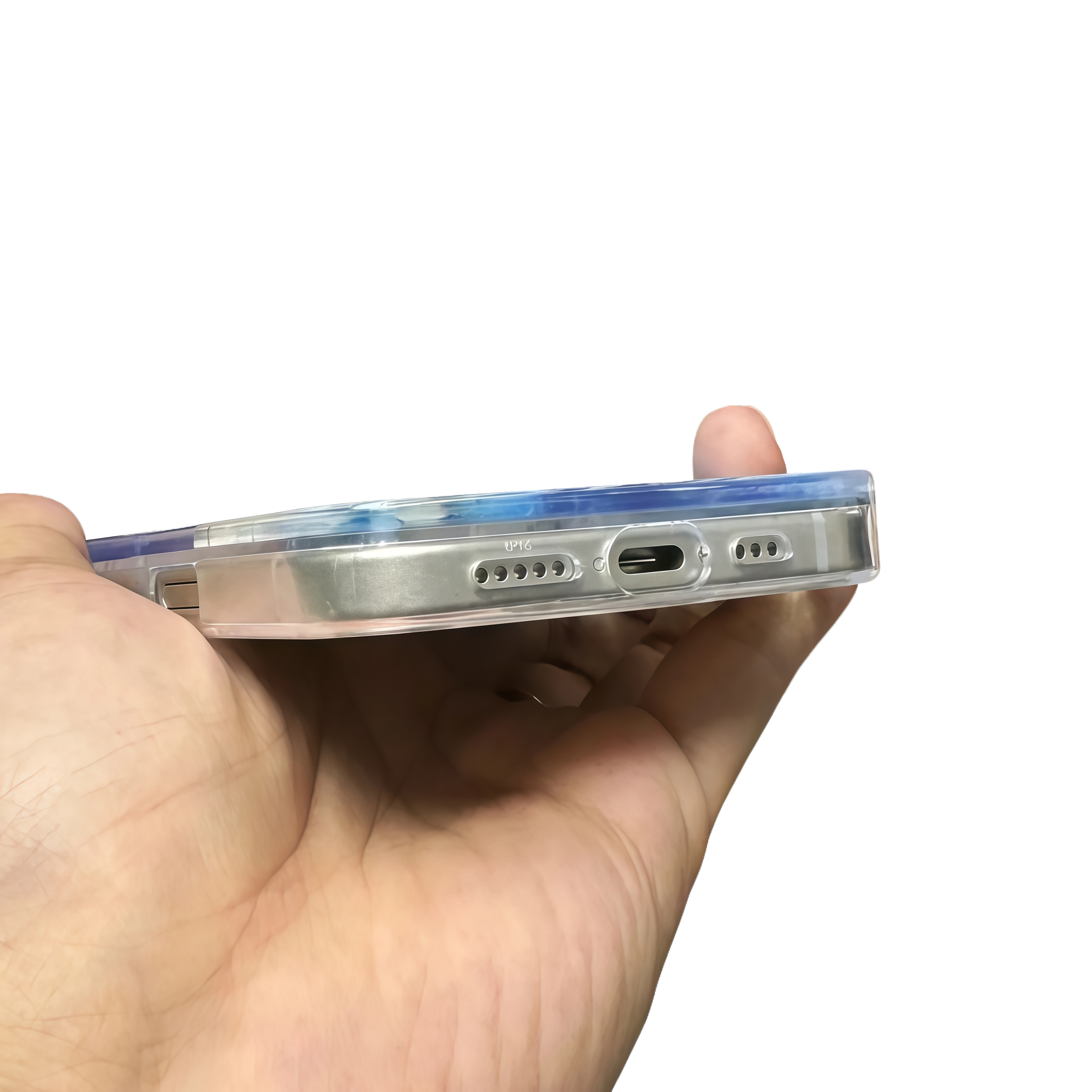 Luffy/Sunny iPhone Liquid Quicksand collision avoidance case