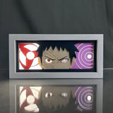 Sasuke paper cut photo frame tabletop decoration, can decorate the living room, living room or study Wall-mounted