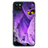 Uchiha Sasuke Luminous mobile phone case Smart luminous creative mobile phone case