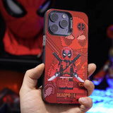 Deadpool/Wolverine iPhone exquisite Trend Silicone Anti-collision phone case