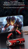 Superhero style Bluetooth headset, comfortable to wear, support wired connection, clear sound quality Bluetooth headset.