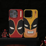 Deadpool/Wolverine iPhone exquisite Trend Silicone Anti-collision phone case