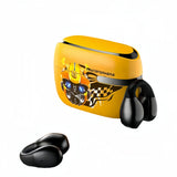 Robot style Bluetooth headset with fine and cool pattern, lasting battery life, clear sound quality and stable connection.