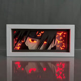 Sasuke paper cut photo frame tabletop decoration, can decorate the living room, living room or study Wall-mounted