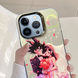 Son Goku/Chichi iPhone exquisite Trend Silicone Anti-collision phone case