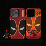 Deadpool/Wolverine iPhone exquisite Trend Silicone Anti-collision phone case