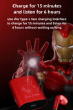 IRON MAN/THANOS/BLACK PANTHER/CAPTAIN AMERICA/HULK MOBILE PHONE WIRELESS BLUETOOTH APPLE ANDROID UNIVERSAL ACTIVE NOISE REDUCTION HD SOUND QUALITY HEADSET EARPHONES