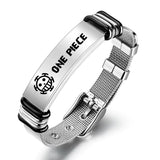 Luffy series of simple cool bracelet, made of titanium steel, wear for a long time is not easy to deformation, classic style and beautiful trend bracelet.