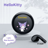 Hello Kitty Mobile phone Wireless Bluetooth Apple Android Universal active noise reduction HD sound quality headset earphones