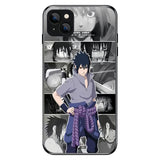 Uchiha Sasuke Luminous mobile phone case Smart luminous creative mobile phone case