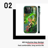 Zoro iPhone exquisite Trend Silicone Anti-collision phone case