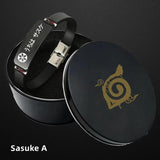 Sasuke/Itachi Secondary Element Titanium Gold Sports Bracelet (Length 21CM width 1CM)