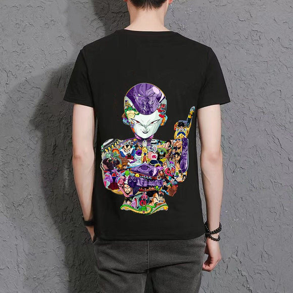 FRIEZA puzzle High appearance level Trend T-shirt cute and handsome characters(The real product is more delicate than the picture.)