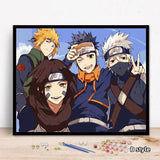 Akatsuki handsome handicraft doodle digital oil painting（for couples, birthday gifts, portraits）