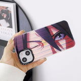 Sasuke/zumaki Apple exquisite Trend Silicone Anti-collision phone case