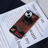 Sasuke/Uzumaki  Apple exquisite Trend Silicone Anti-collision phone case