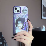 Sasuke/Uzumaki Apple exquisite Trend Silicone Anti-collision phone case