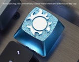 Luffy/Zoro role logo metal keyboard cap