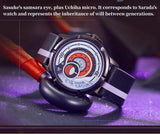 Boruto/Sasuke/Sarada Watch Watch Three degree waterproof watch Sharingan Watch (exquisite packaging, for couples, for friends, for loved ones)