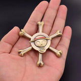 Luffy/Zoro/Robin/Hancock Fidget Spinner full metal rotating stress relief toy