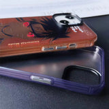 Sasuke/Uzumaki  Apple exquisite Trend Silicone Anti-collision phone case