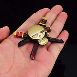 Luffy/Zoro/Robin/Hancock Fidget Spinner full metal rotating stress relief toy