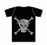 Skull puzzle High appearance level Trend-shirt cute and handsome anime characters (The real thing is more delicate than the picture.)