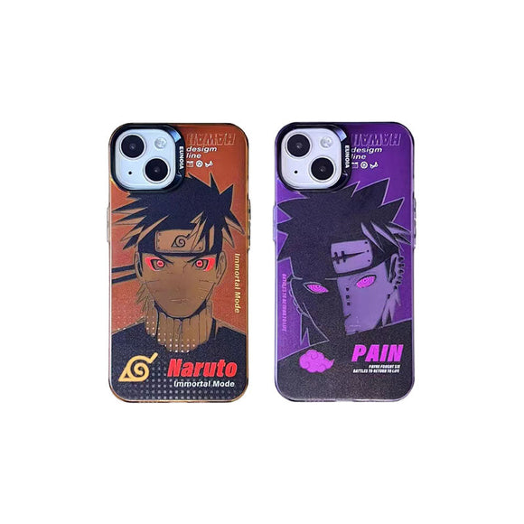 Sasuke/Uzumaki  Apple exquisite Trend Silicone Anti-collision phone case