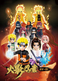 Sasuke/Itachi/Sakura Broco blind box Building blocks hand do assembling toys