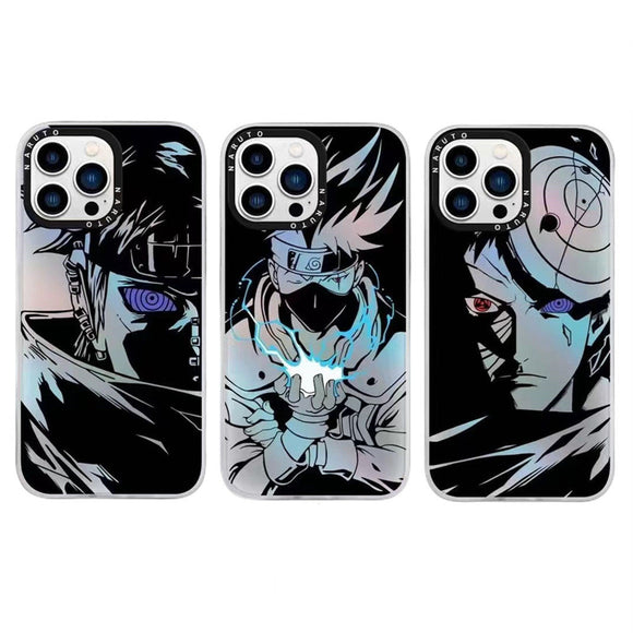 Pain/Kakashi/Obito Apple exquisite Trend Silicone Anti-collision phone case