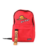 Luffy Straw Hat Pirates Backpack Sturdy Oversized Capacity Backpack (Suitable for school, travel, work)