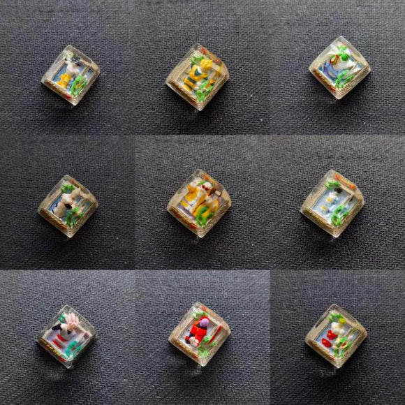 Kame Sennin/Son Goku Creative transparent cute mechanical key cap