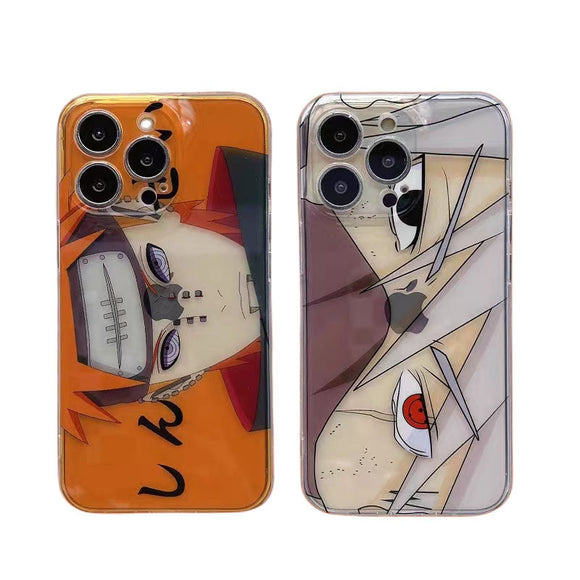 Pain/Kakashi Apple silicone crash-resistant phone case（The biggest discount: Buy 1 get 1 free, please mark the free phone case model and style in the order when you buy!）