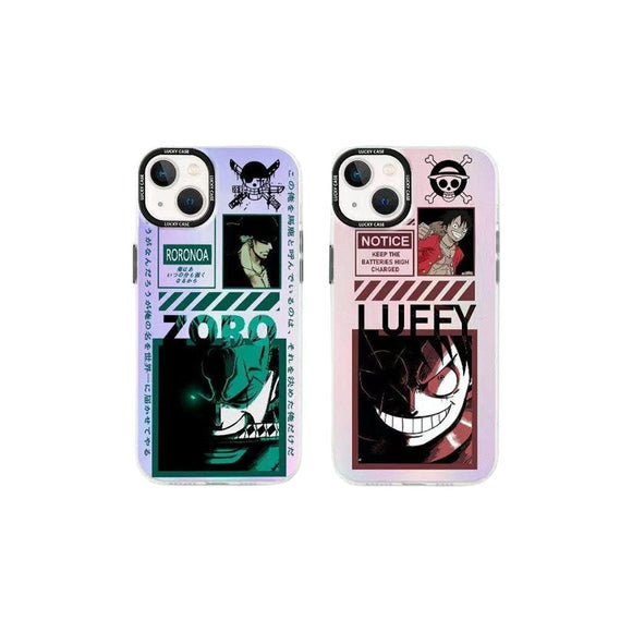 Luffy/Zoro/Shanks Apple exquisite Trend Silicone Anti-collision phone case