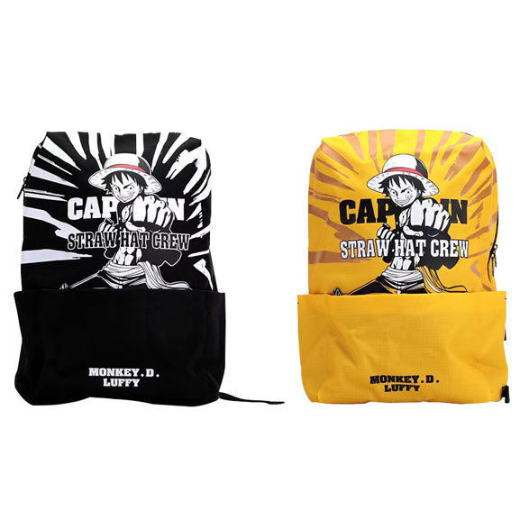 Luffy Straw Hat Pirates Backpack Sturdy Oversized Capacity Backpack (Suitable for school, travel, work)