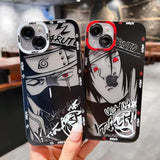 Uchiha itachi/Hatake Kakashi Apple silicone crash-resistant phone case