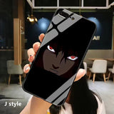 Sharingan Hd The Blowout Glass Silicone IPhone Case (Other styles and other mobile phone models can be customized)