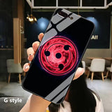 Sharingan Hd The Blowout Glass Silicone IPhone Case (Other styles and other mobile phone models can be customized)